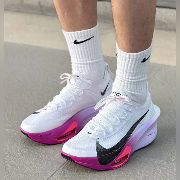 Nike Air Zoom 🔥 Alphafly Next% 3 White Grape Purple Men’s FD8315-100 - Picture 2 of 13